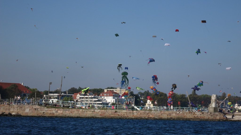 Drachenfest in Travemünde - der Herbst ist da